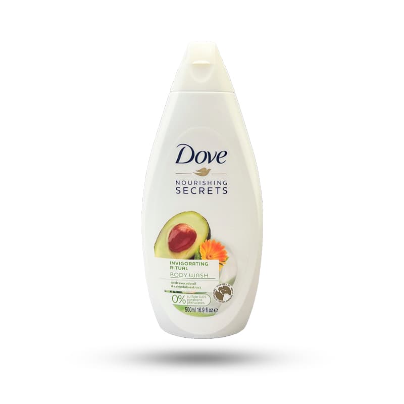 شامپو بدن داو Dove آووکادو و گل های همیشه بهار حجم 750 میل