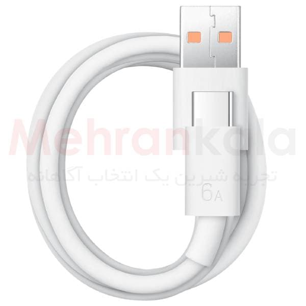 کابل شارژ سریع و انتقال داده هواوی مدل 6A طول 1 متر