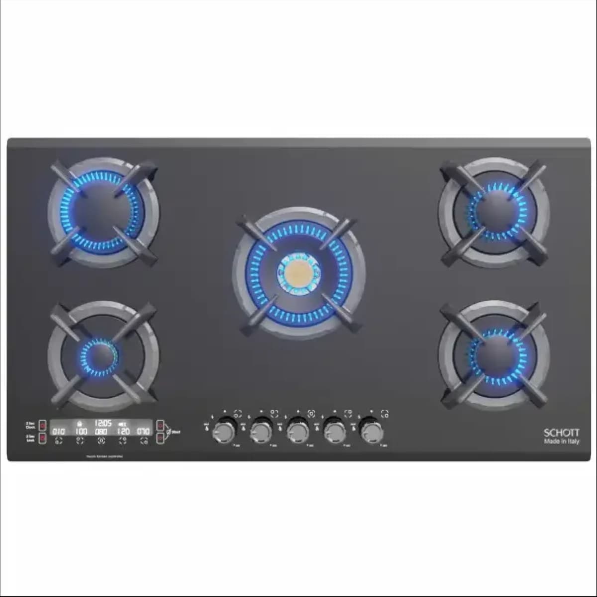 اجاق گاز رومیزی شیشه ای آلتون مدل IG530DB — تصویر ۳
