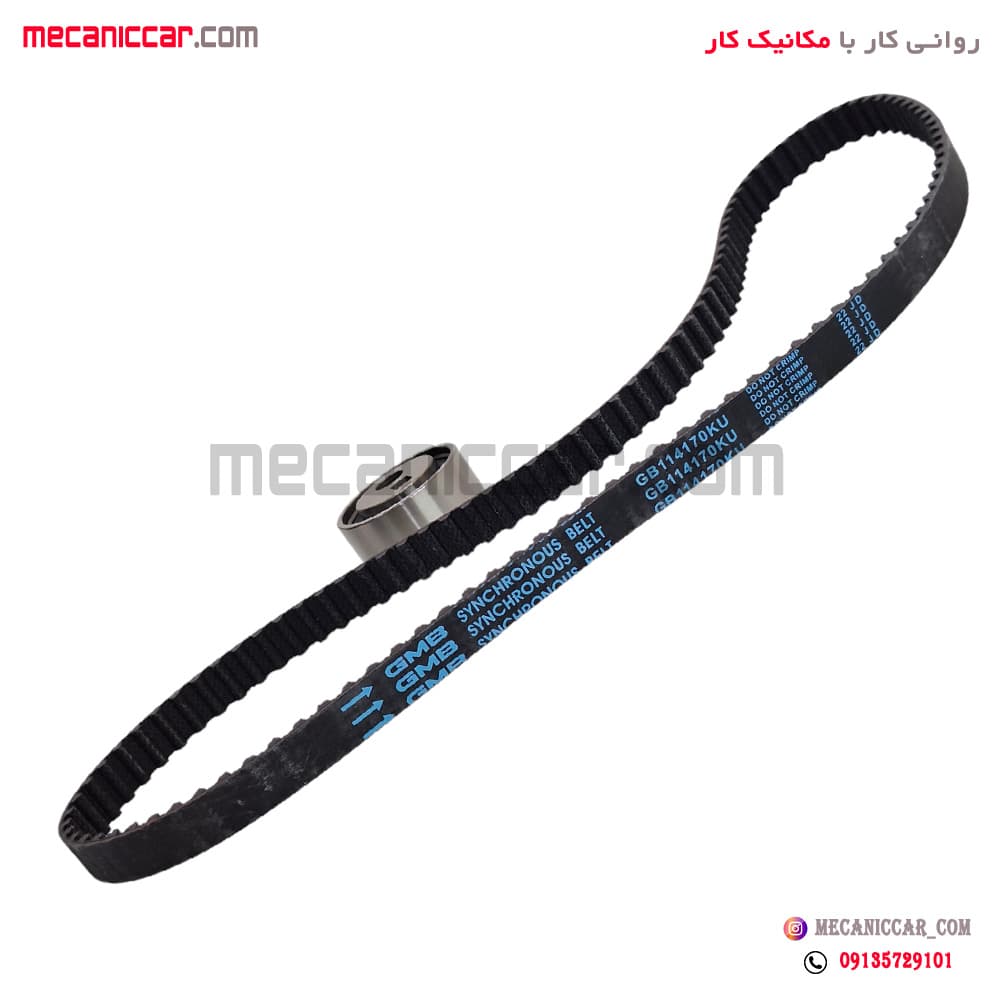 کیت تسمه تایم پژو 405 و پارس و سمند سبز پاور گریپ فیدار — تصویر ۲