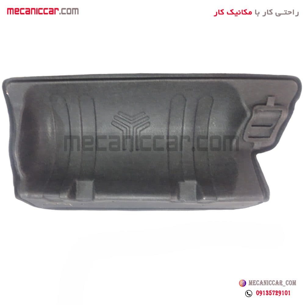 موکت (نمدی) روی کپسول دوگانه سوز CNG پراید و تیبا (نازل چپ) اذین پارت — تصویر ۲