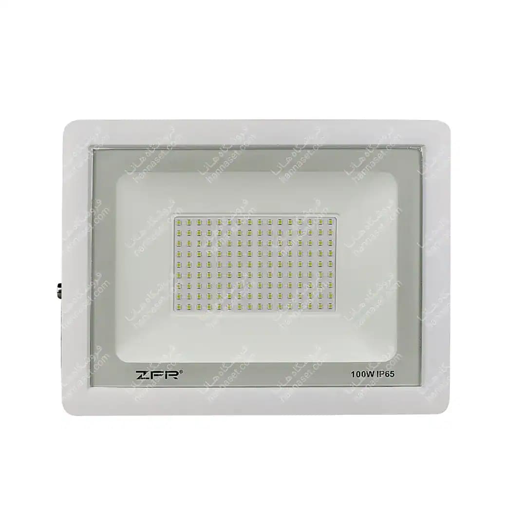 پروژکتور SMD بدنه سفید 100 وات ZFR