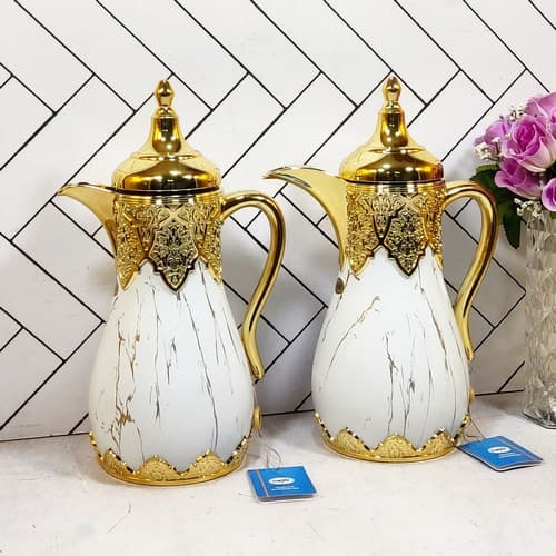 NB3560Cفلاکس فانتزی چای و قهوه سفید ماربل نجیب (1) ارسال نیمه رایگان