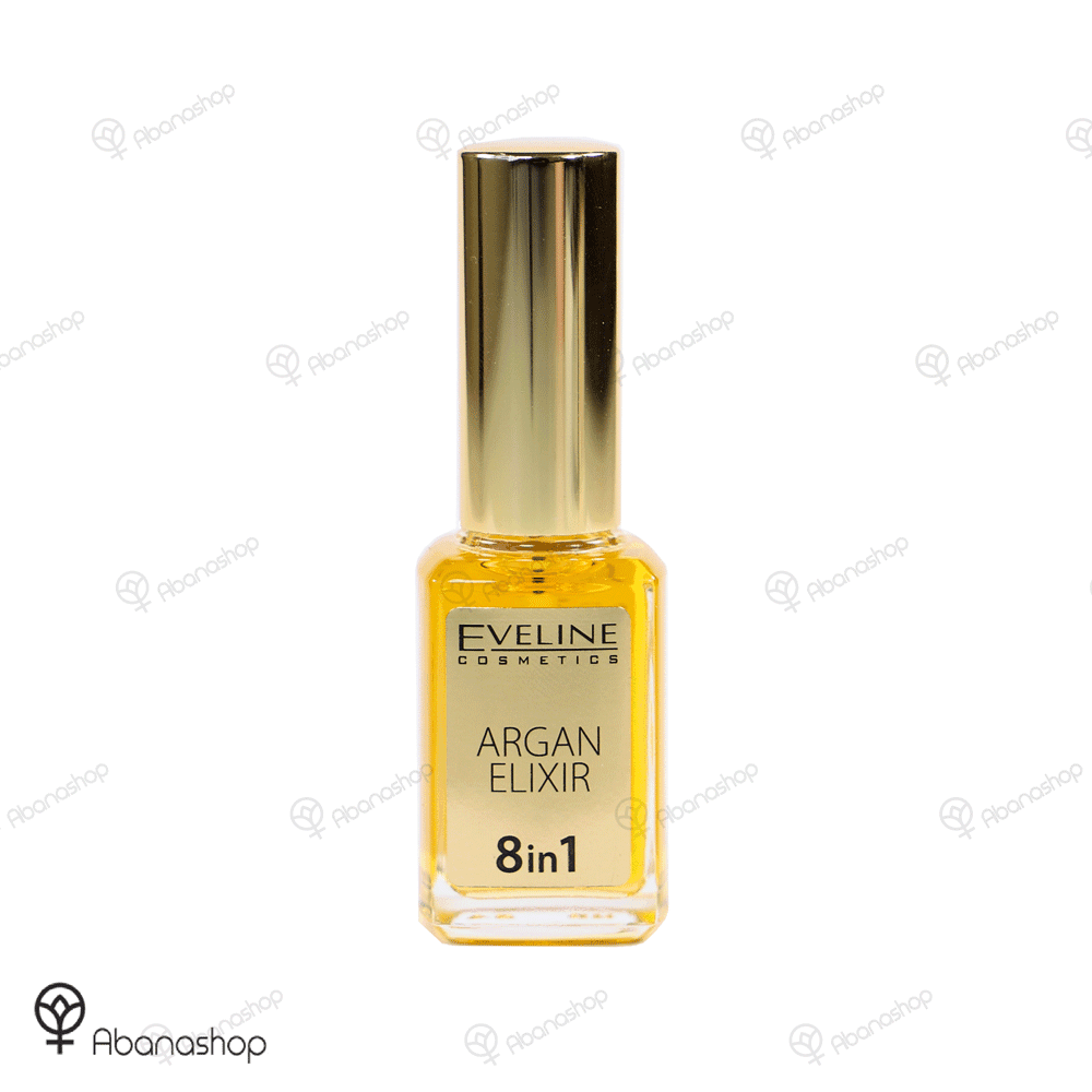 لاک تقویت ناخن 8 در 1 اکسیر آرگان اولاین مدل ARGAN ELIXIR 8IN1 — تصویر ۲