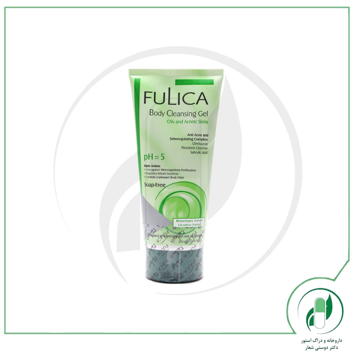 شامپو بدن پوست چرب فولیکا – Fulica