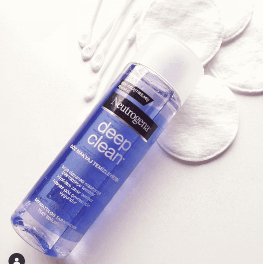پاک کننده آرایش چشم دو فاز نوتروژینا deep clean