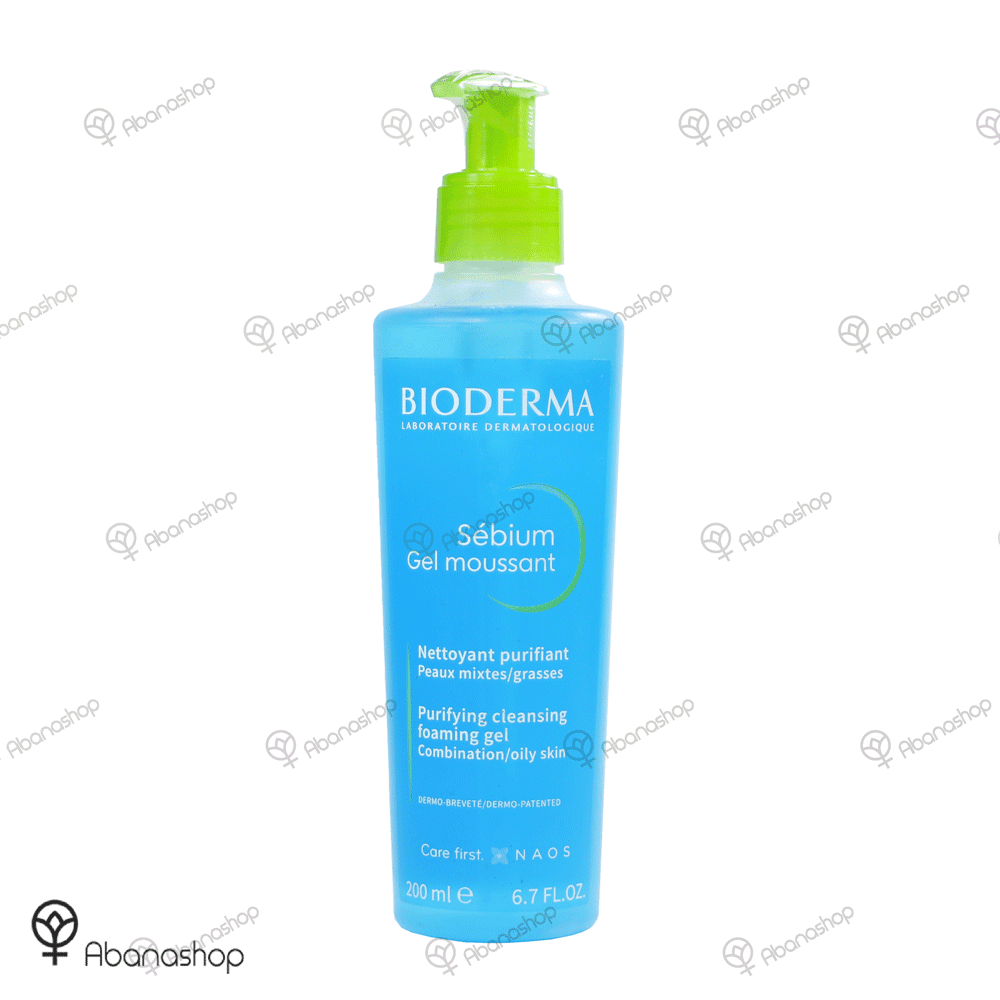 ژل شستشو صورت سبیوم Sebium بایودرما Bioderma