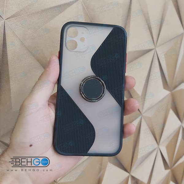 قاب گوشی آیفون iphone 11 کاور پاپ سوکت دار با محافظ لنز دوربین IPhone 11 — تصویر ۲
