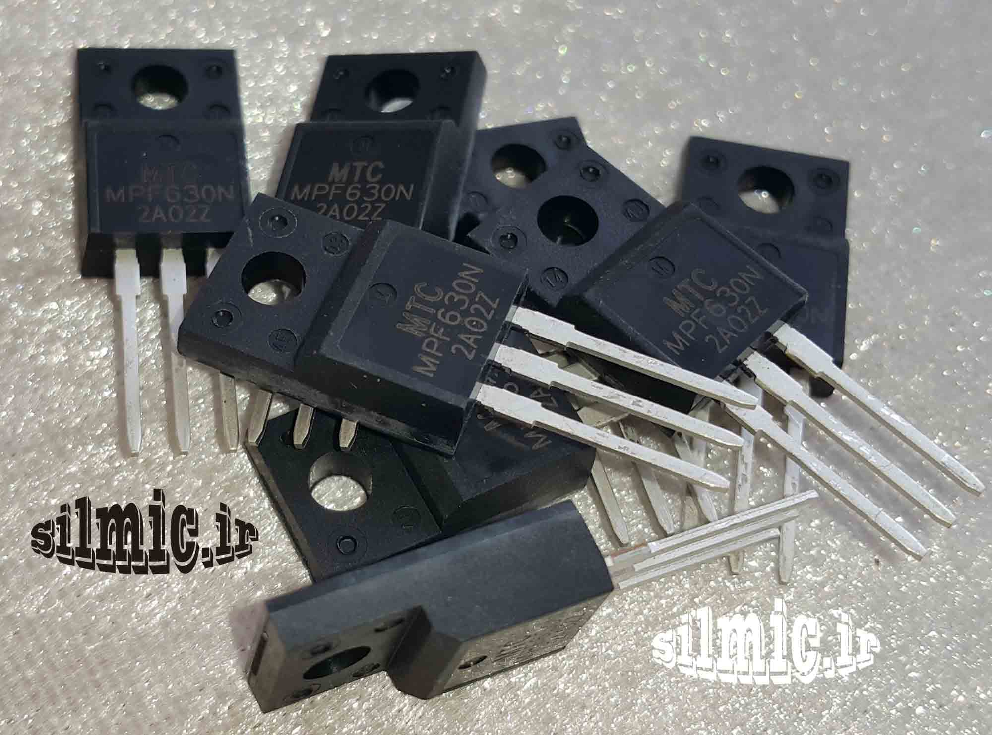 ترانزیستور MPF630N پاور ماسفت N-CHANNEL با توان 100W،200V،9.3A تایوانی — تصویر ۲
