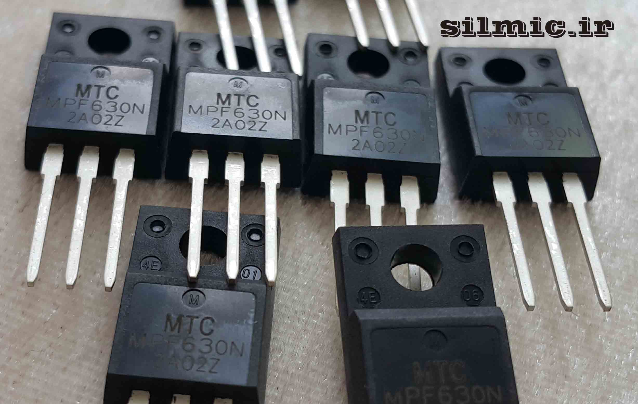 ترانزیستور MPF630N پاور ماسفت N-CHANNEL با توان 100W،200V،9.3A تایوانی