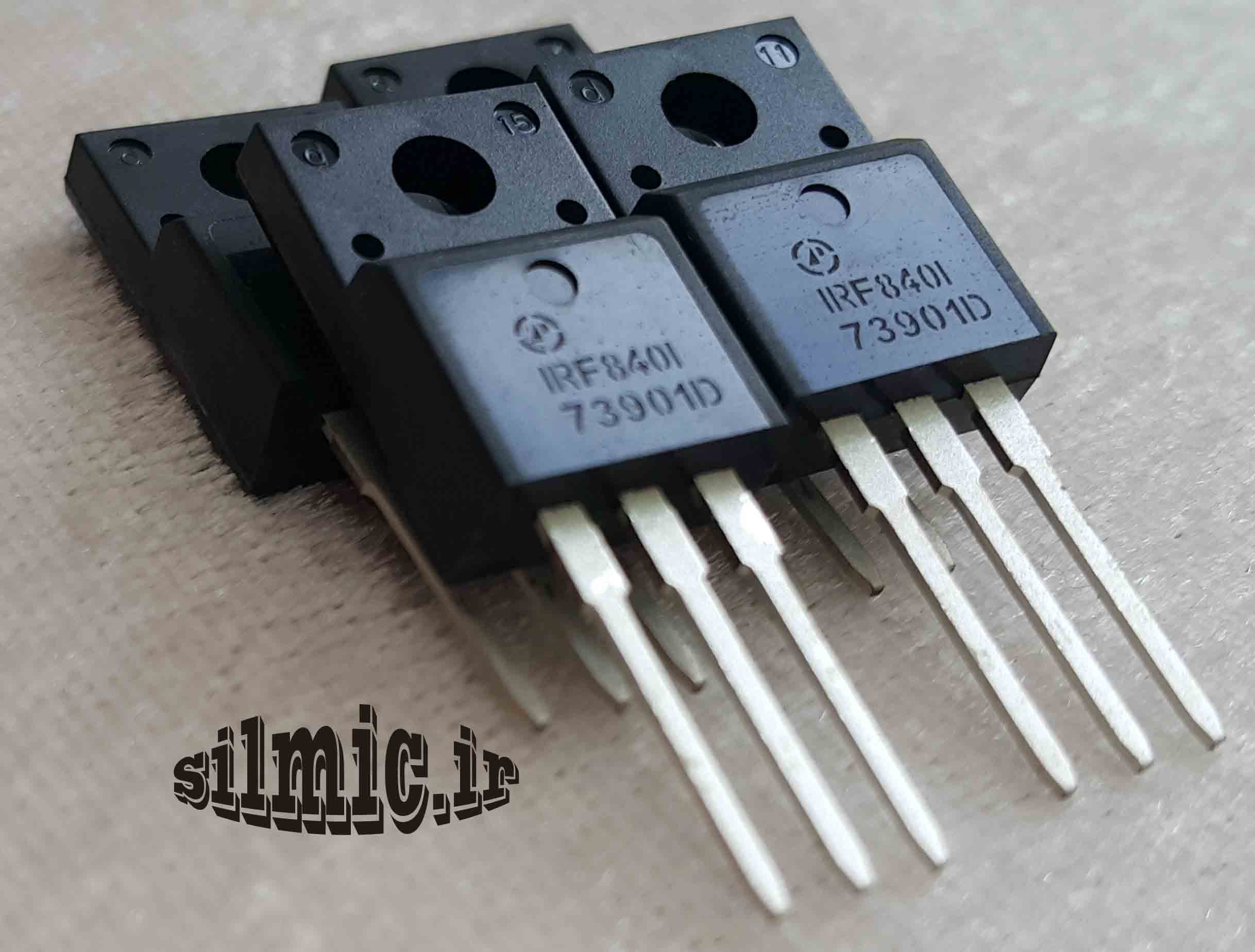 ترانزیستور IRF840 ماسفت N-CHANNEL با توان 125W ، 500V ، 8A ساخت تایوان — تصویر ۲