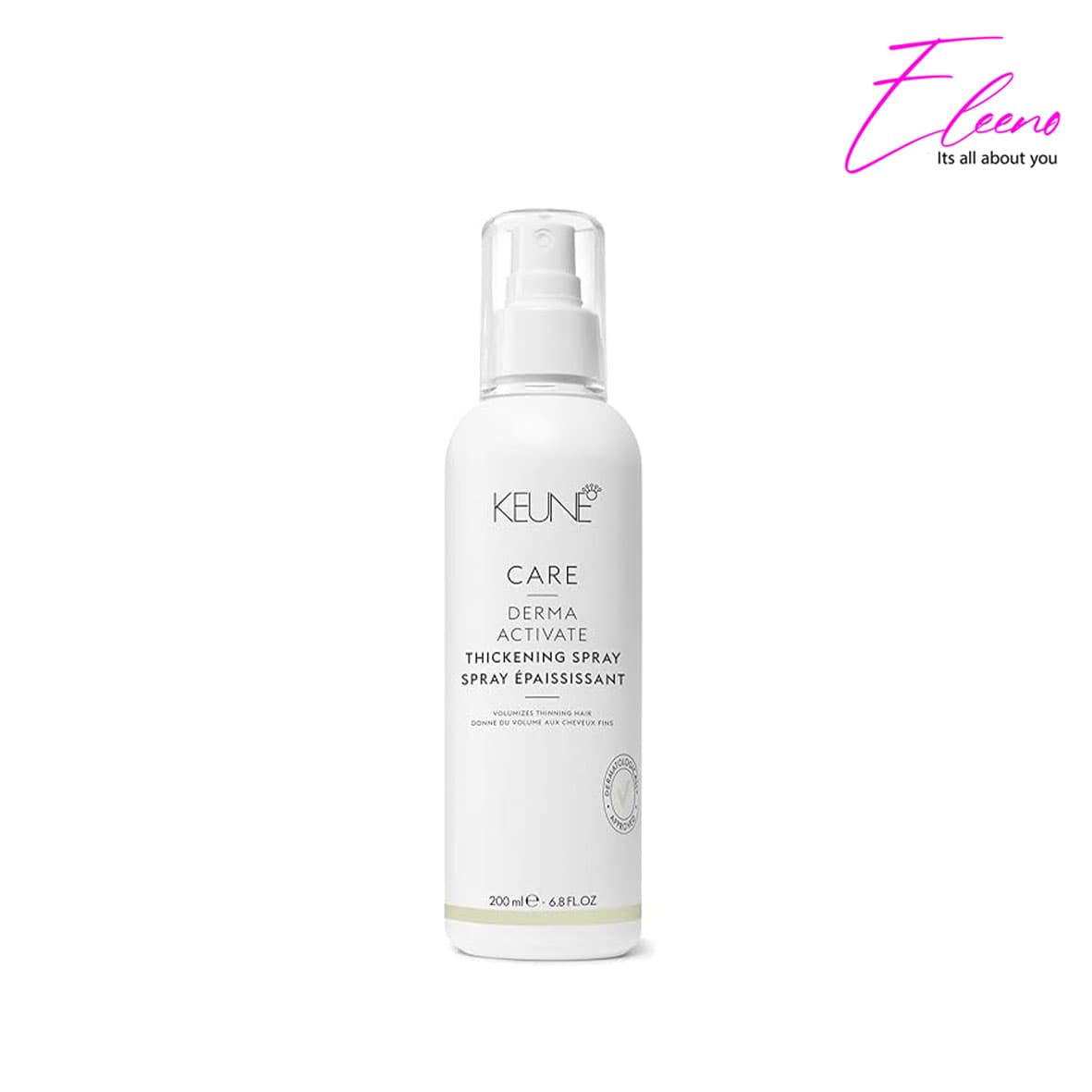 اسپری حجم دهنده کئون ضخیم کننده مو derma activate
