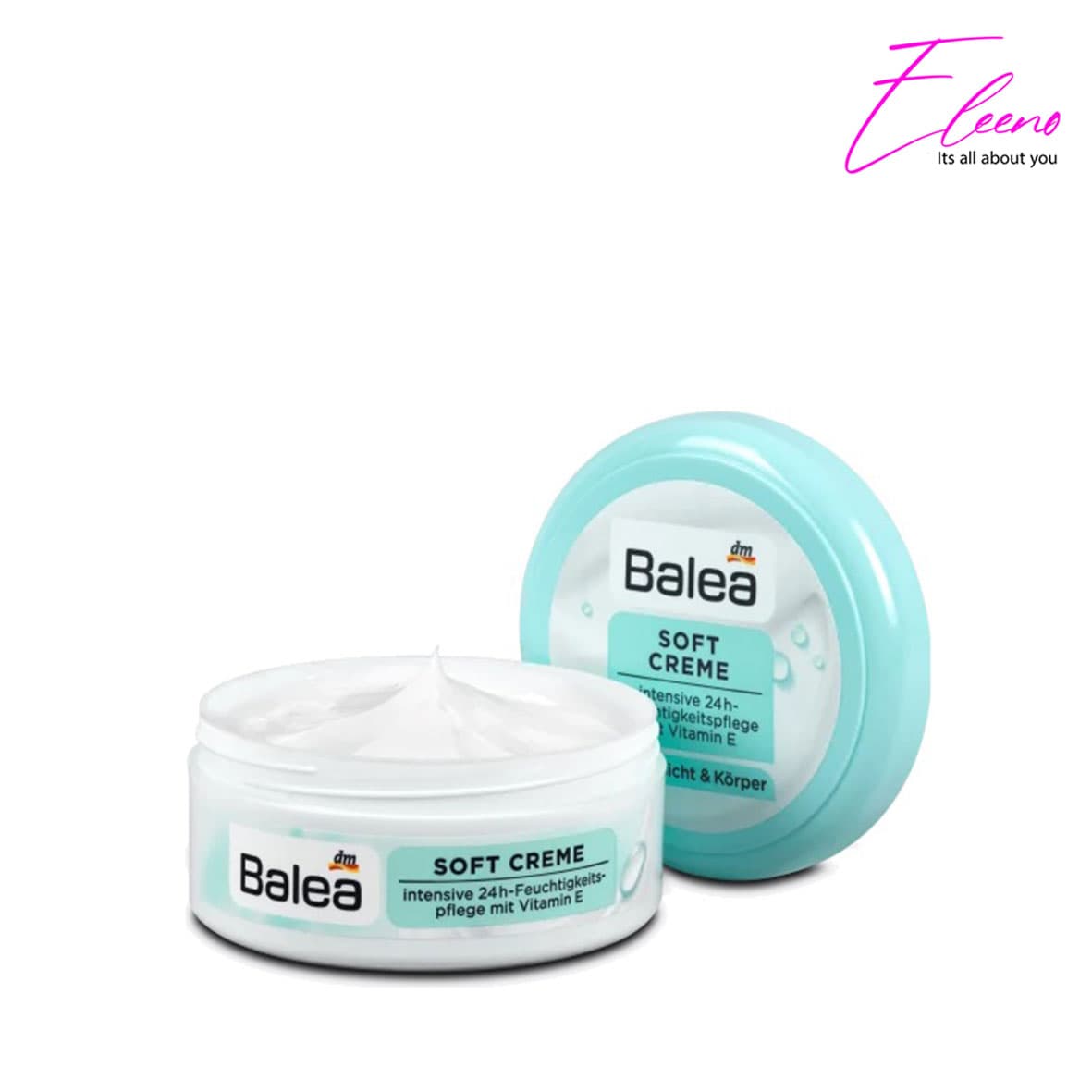 کرم نرم کننده صورت و بدن باله آ مرطوب کننده balea soft cream