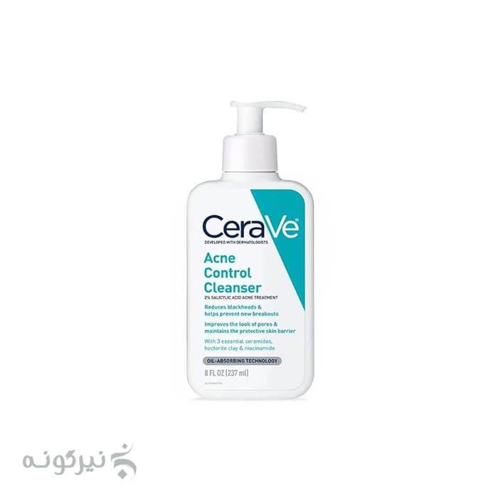 ژل شستشو سراوی CeraVe مدل Acne Control