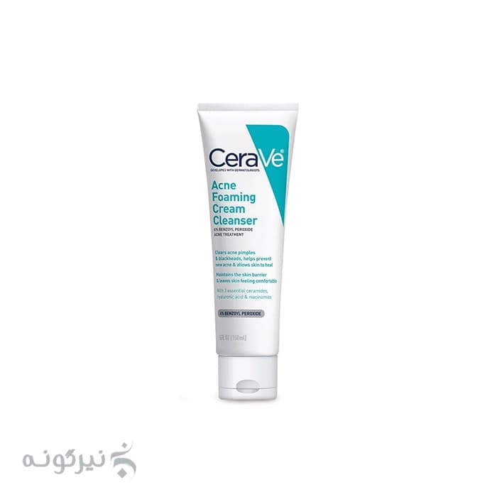 فوم شست‌ و شو ضد جوش سراوی CeraVe