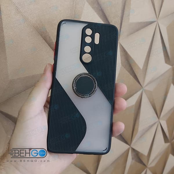 قاب گوشی شیائومی Note 8 Pro کاور قاب پاپ سوکت دار با محافظ لنز دوربین Xiaomi Note 8 Pro — تصویر ۴