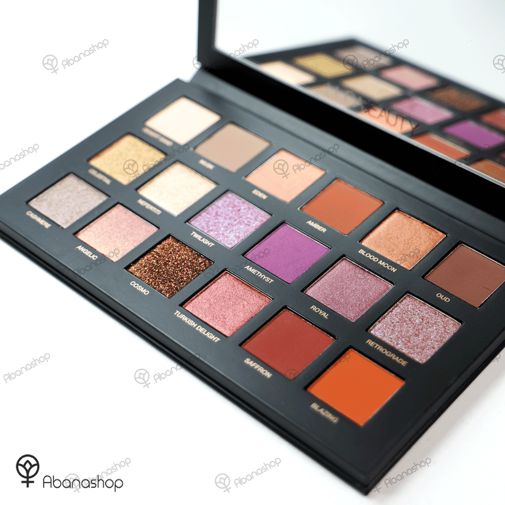 پالت سایه هدی بیوتی HUDABEAUTY مدل desert dusk — تصویر ۲