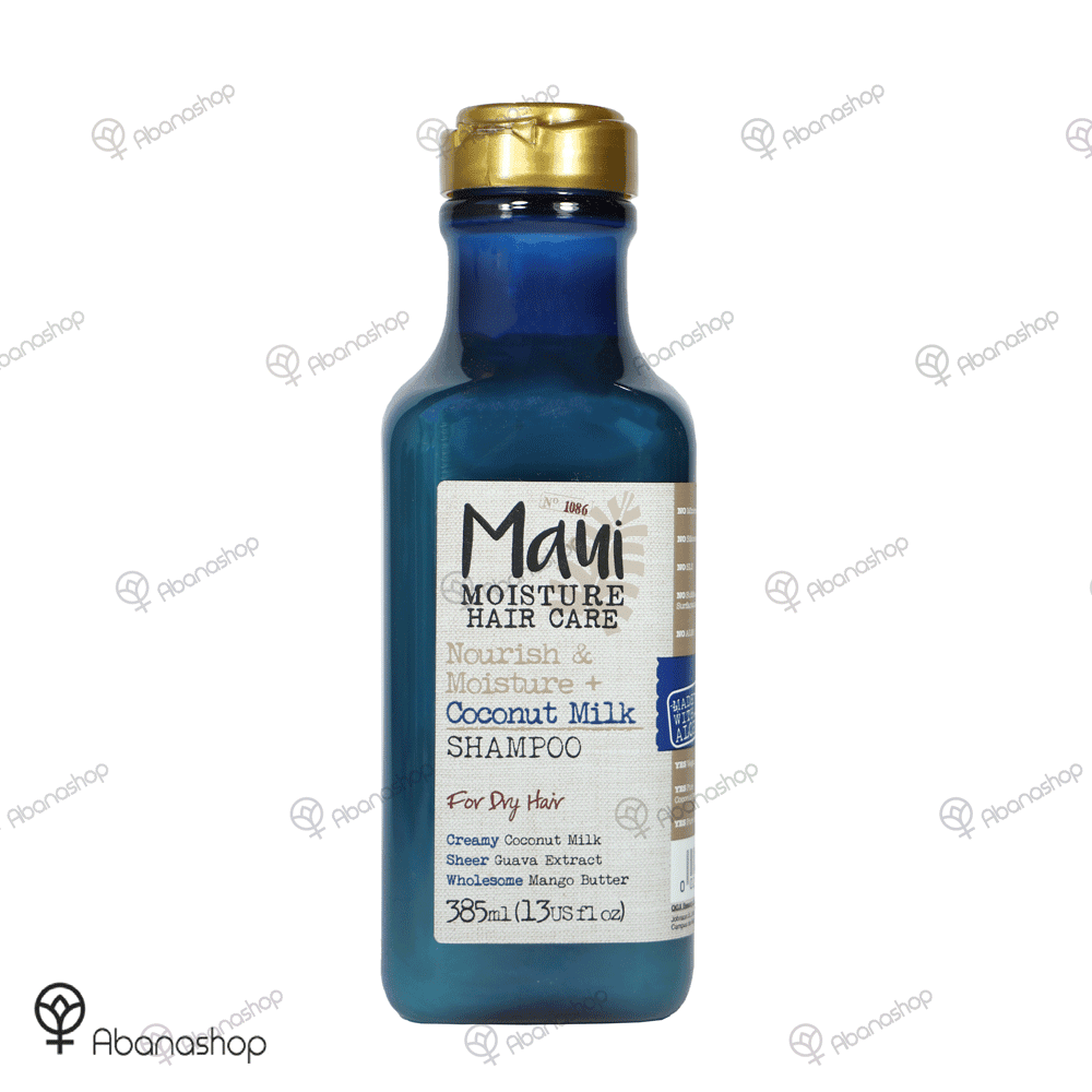 شامپو شیر نارگیل موهای خشک مائویی Maui Moisture Coconut Milk Shampoo