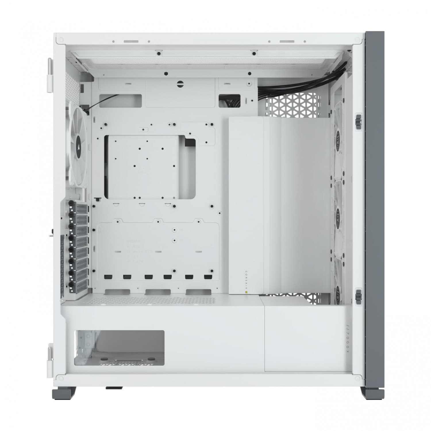 کیس کورسیر iCUE 7000X RGB Tempered Glass WHITE — تصویر ۴