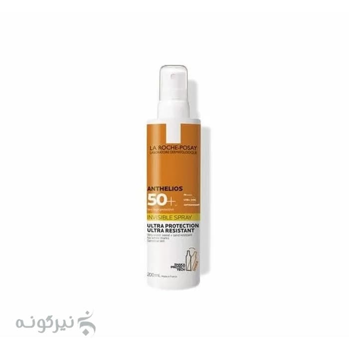 اسپری ضد آفتاب آنتلیوس اینویزیبل SPF50 لاروش پوزای