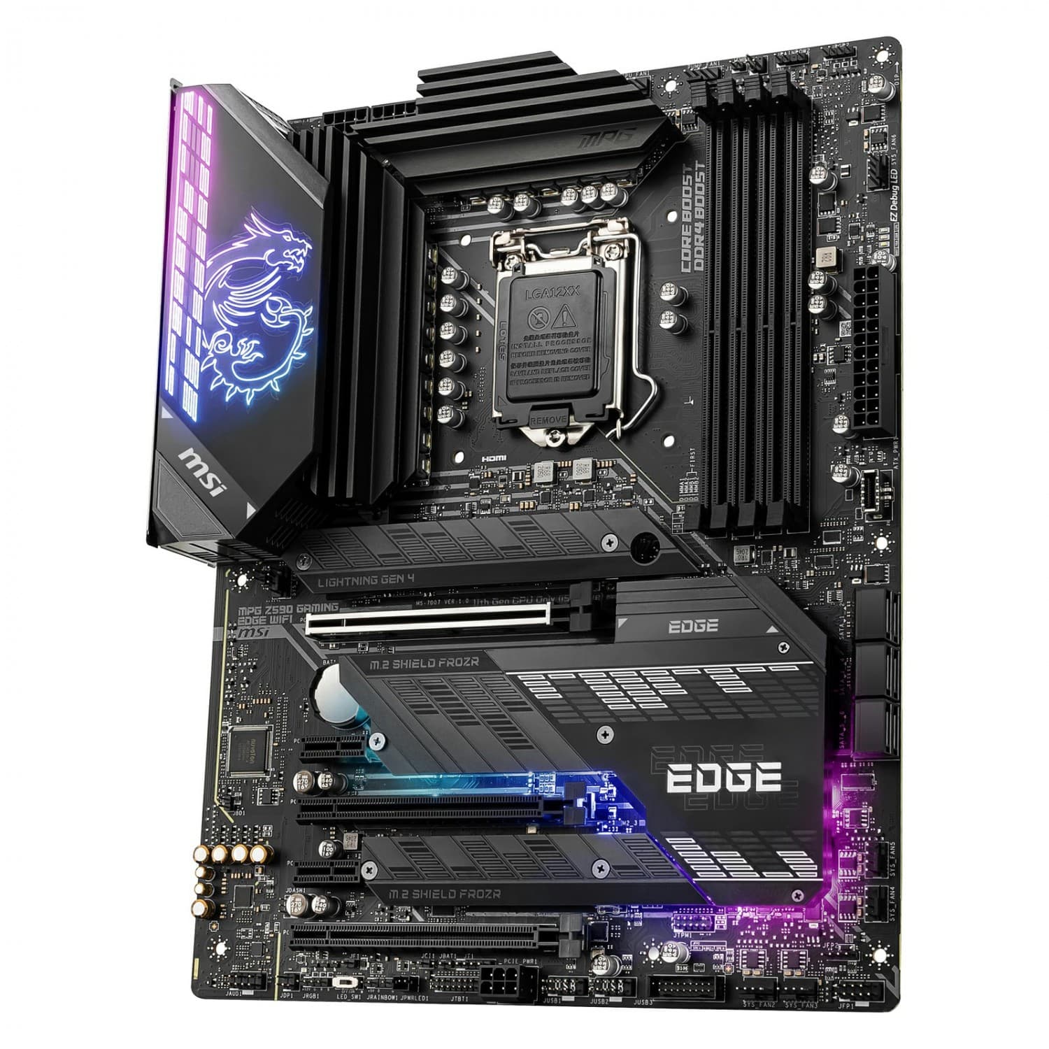 مادربرد ام اس آی MPG Z590 GAMING EDGE WIFI — تصویر ۳