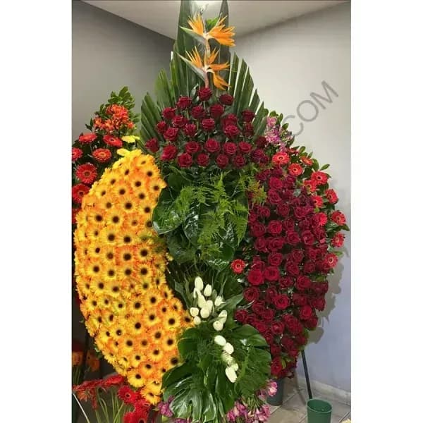 تاج گل تبریک کد 278 – فروشگاه تاج گل — تصویر ۲