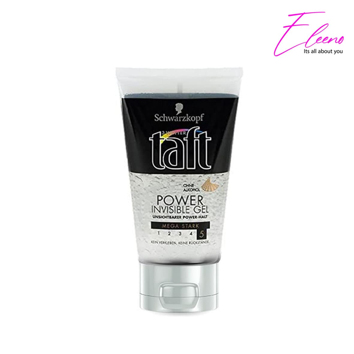 ژل مو حالت دهنده قوی تافت شوارتسکف Taft Men Invisible Gel