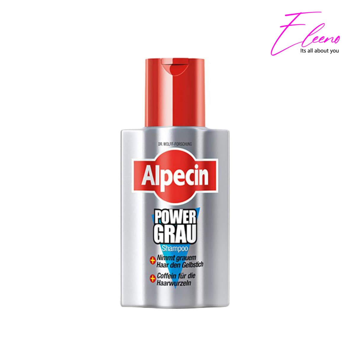 شامپو آلپسین مخصوص موهای سفید و خاکستری Alpecin PowerGrau
