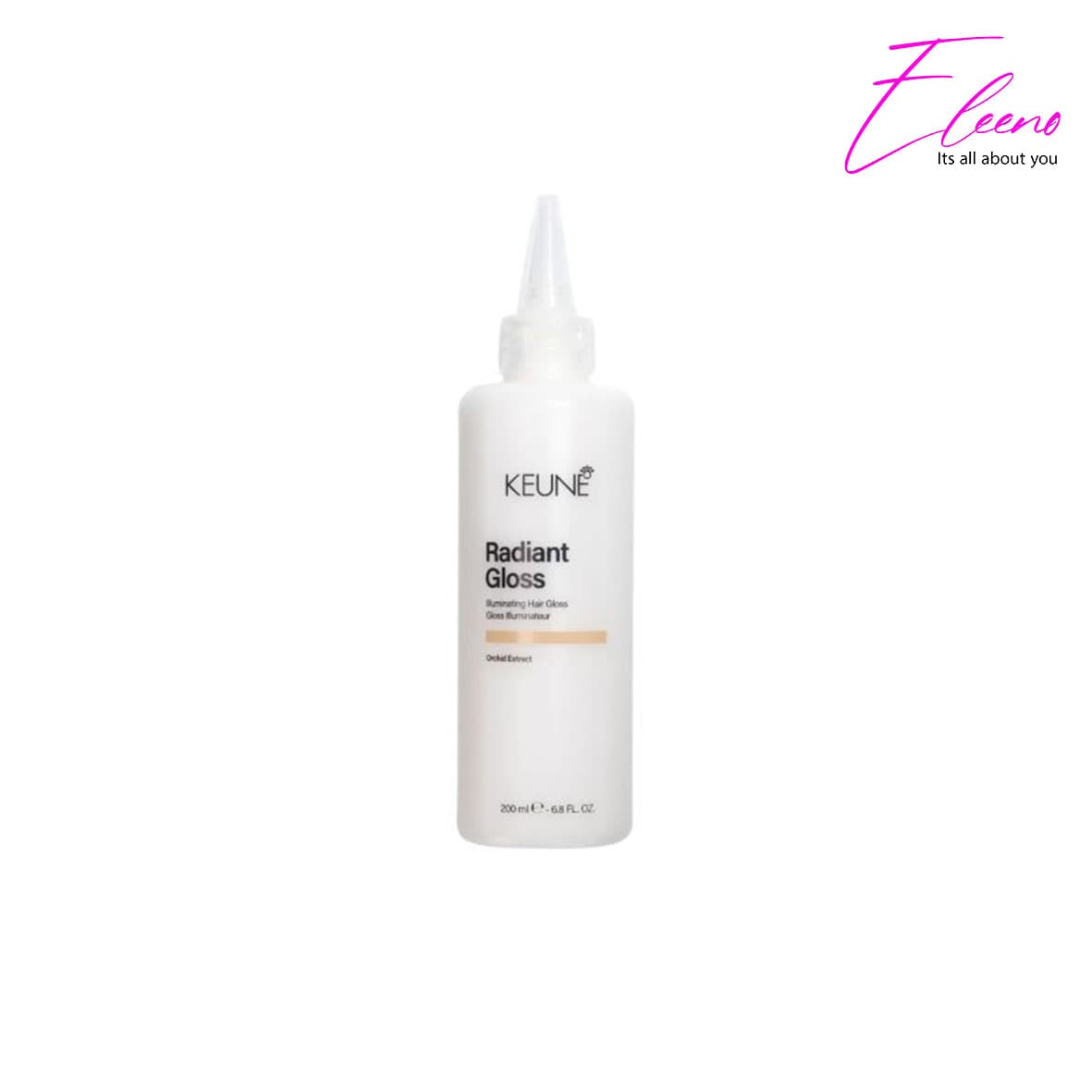 شیر مو آبرسان و احیا کننده کئون keune radiant gloss lllminating hair