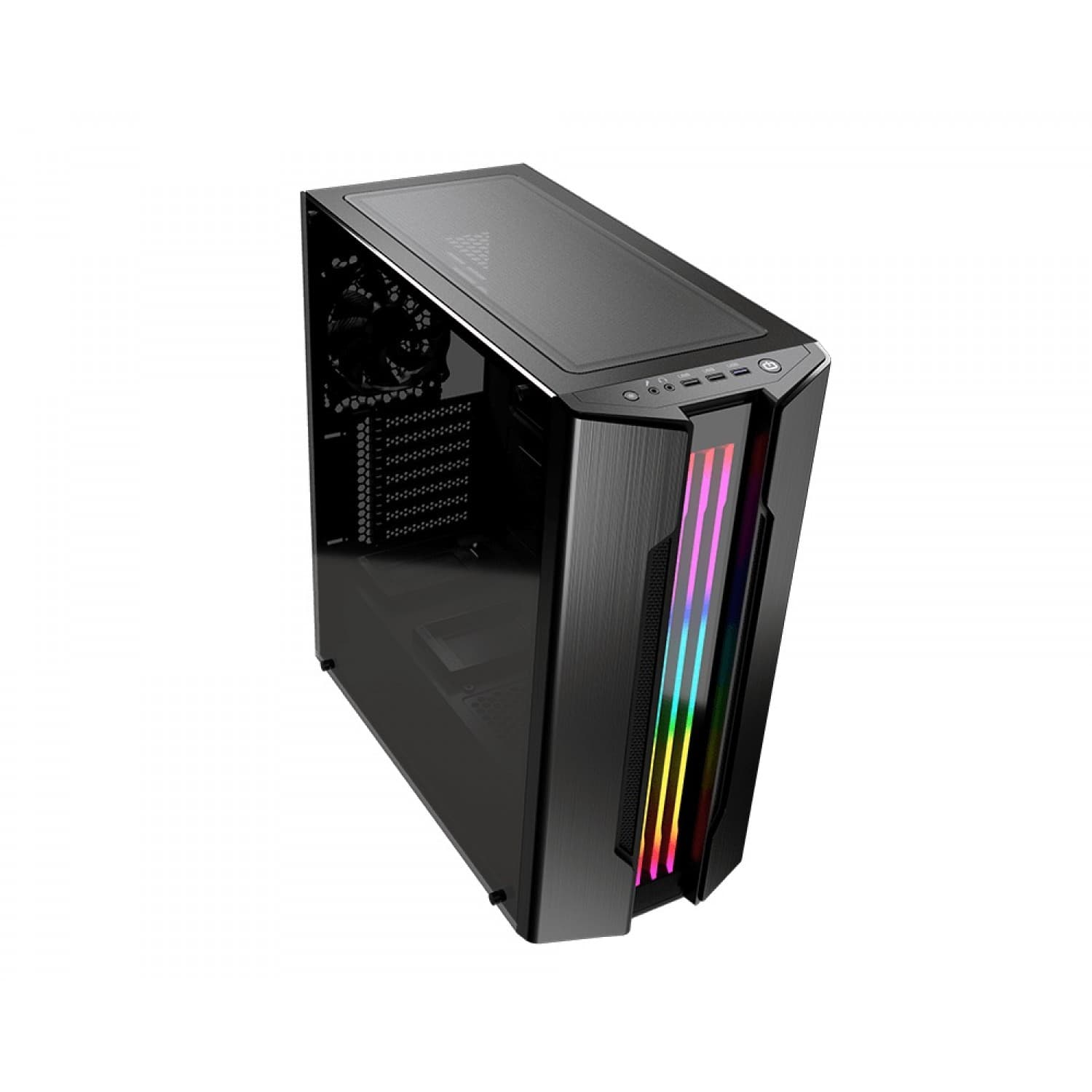 کیس گیمینگ کوگار GEMINI S-IRON GRAY RGB — تصویر ۲