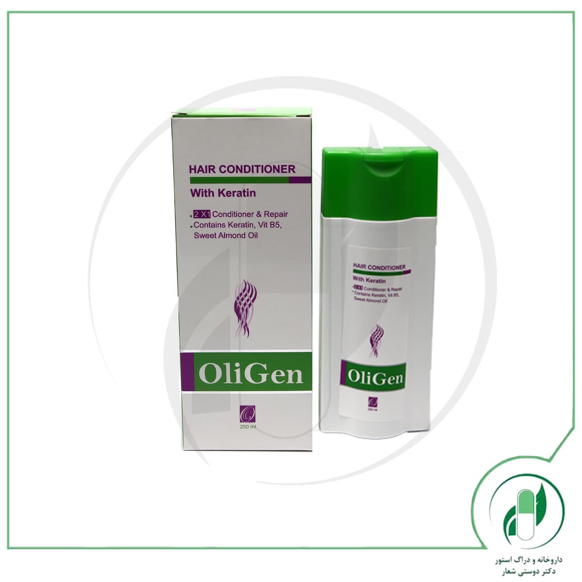 نرم کننده مو اُلی ژن مدل Hair Conditioner الی ژن-Oli Gen — تصویر ۲