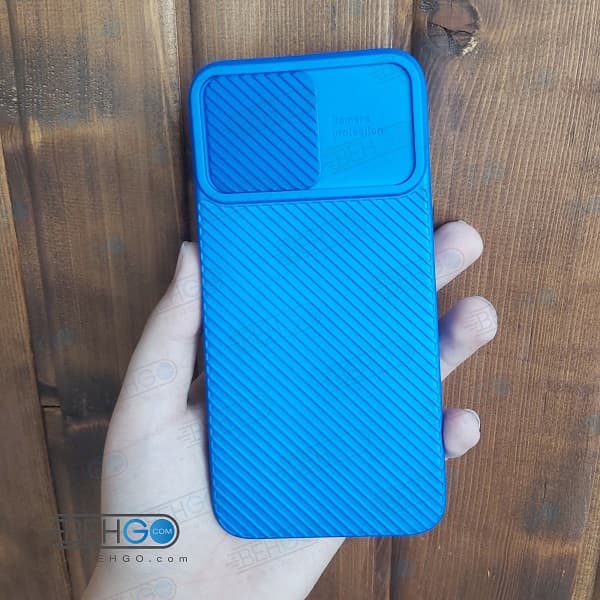 قاب گوشی هواوی Nova 7i قاب سیلیکون خشابی با محافظ لنز دوربین Original Silicone Cover for Huawei Nova 7i/p40 lite — تصویر ۵