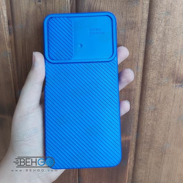 قاب گوشی شیائومی Redmi 9t کاور سیلیکون خشابی با محافظ لنز دوربین Silicone Case Redmi 9t/poco m3 — تصویر ۲