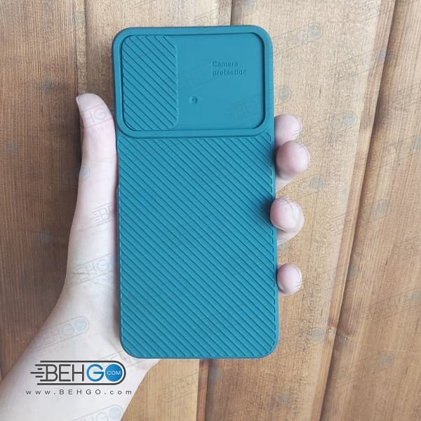 قاب گوشی شیائومی Mi 10t pro کاور سیلیکون اصلی مدل خشابی با محافظ لنز دوربین Original Silicone Case Xiaomi Mi 10T Pro / Mi10T — تصویر ۲