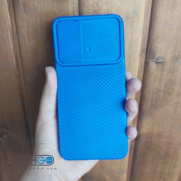 قاب گوشی شیائومی ردمی 9 سیلیکونی خشابی با محافظ لنز دوربین Redmi 9 — تصویر ۳
