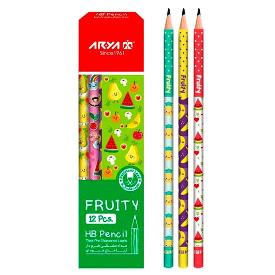 مداد مشکی آریا ARIYA مدل Fruity