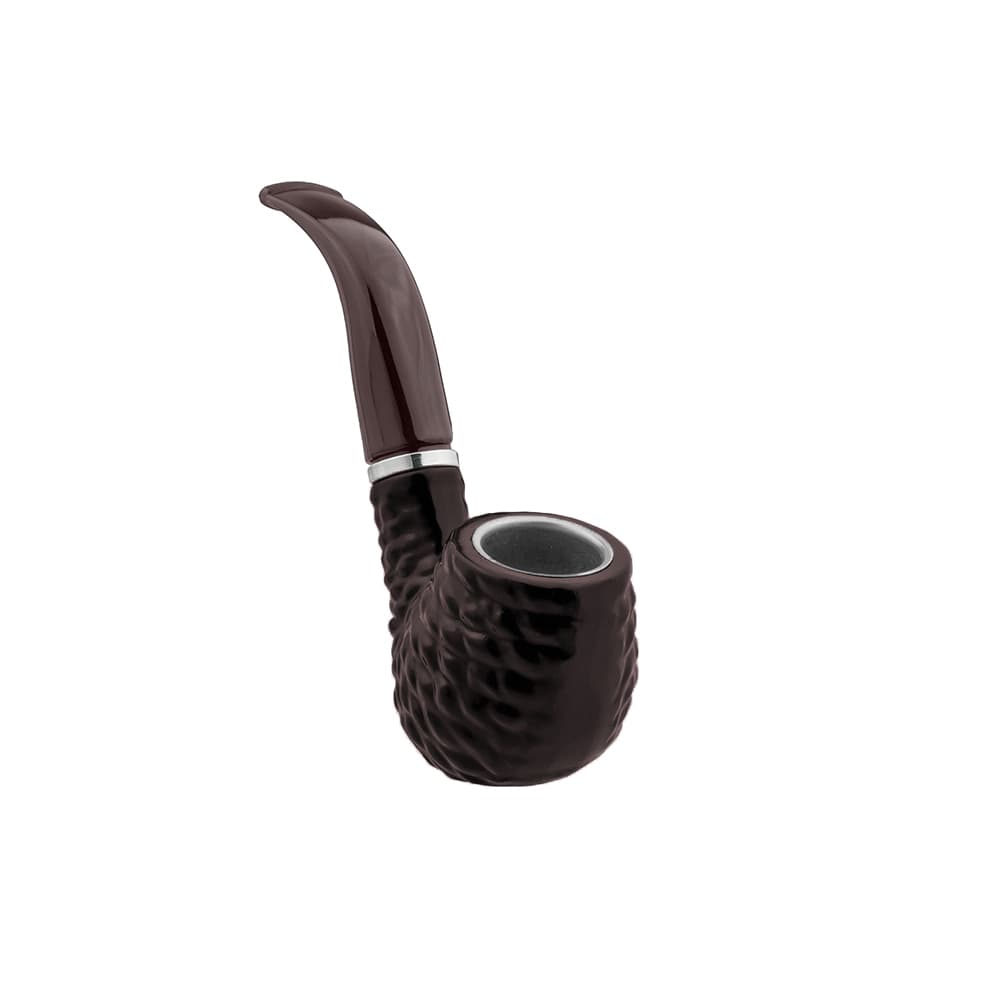 پیپ طرح چوبی کاپتان بلک Capitan Black قهوه ای سوخته پوست ماری