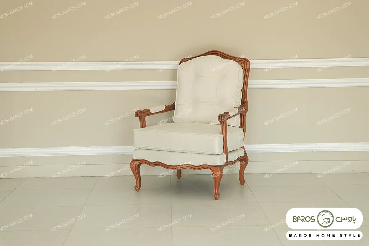 مبل نئو کلاسیک ۷ نفره جورجیا و کویین و فرانسوی کد ۲ — تصویر ۶