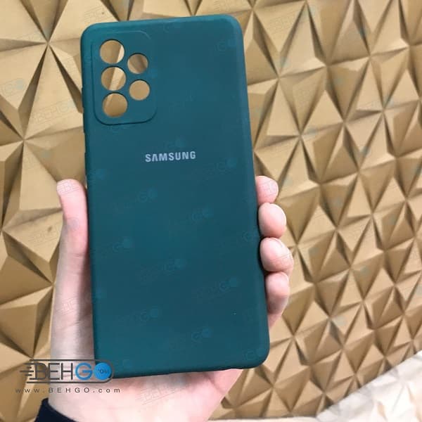 قاب A52 قاب گوشی سامسونگ A52 کاور محافظ سیلیکونی Best Silicone Cover Case for Samsung Galaxy A52 — تصویر ۷