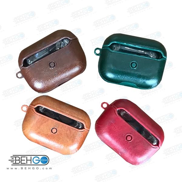 کاور ایرپاد مدل چرمی کیس مناسب ایرپاد پرو airpodPro cover