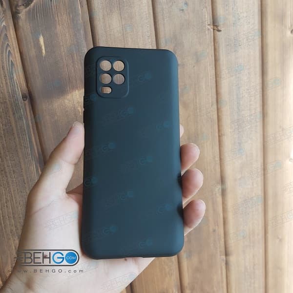 قاب Mi 10 lite کاور Mi 10 lite سیلیکونی مناسب Silicone Case For Xiaomi Mi 10 lite — تصویر ۲