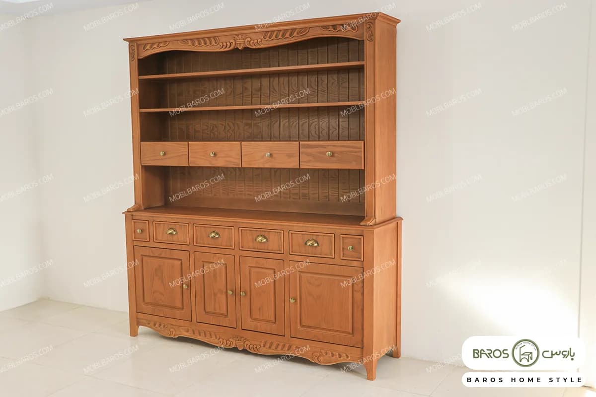 کافیبار نئوکلاسیک چوبی آوا