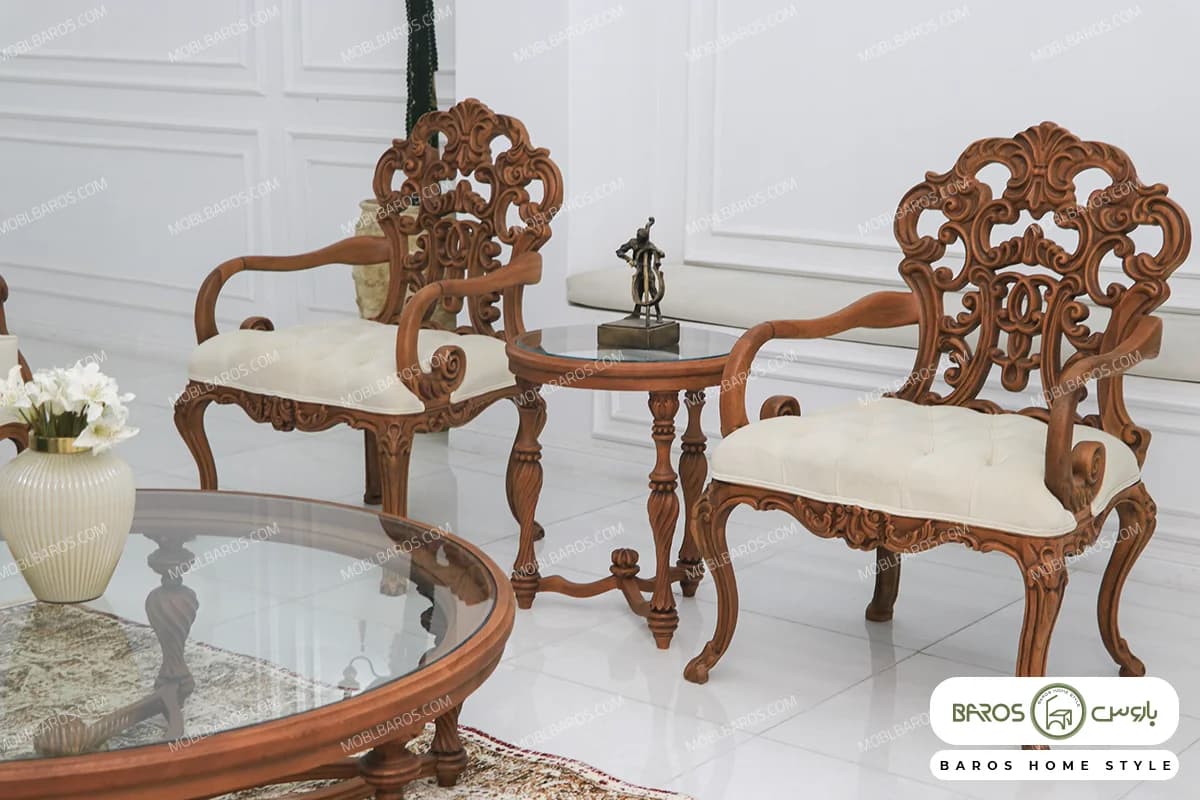 مبل کلاسیک رومینا کینگ و چستر جورجیا — تصویر ۴