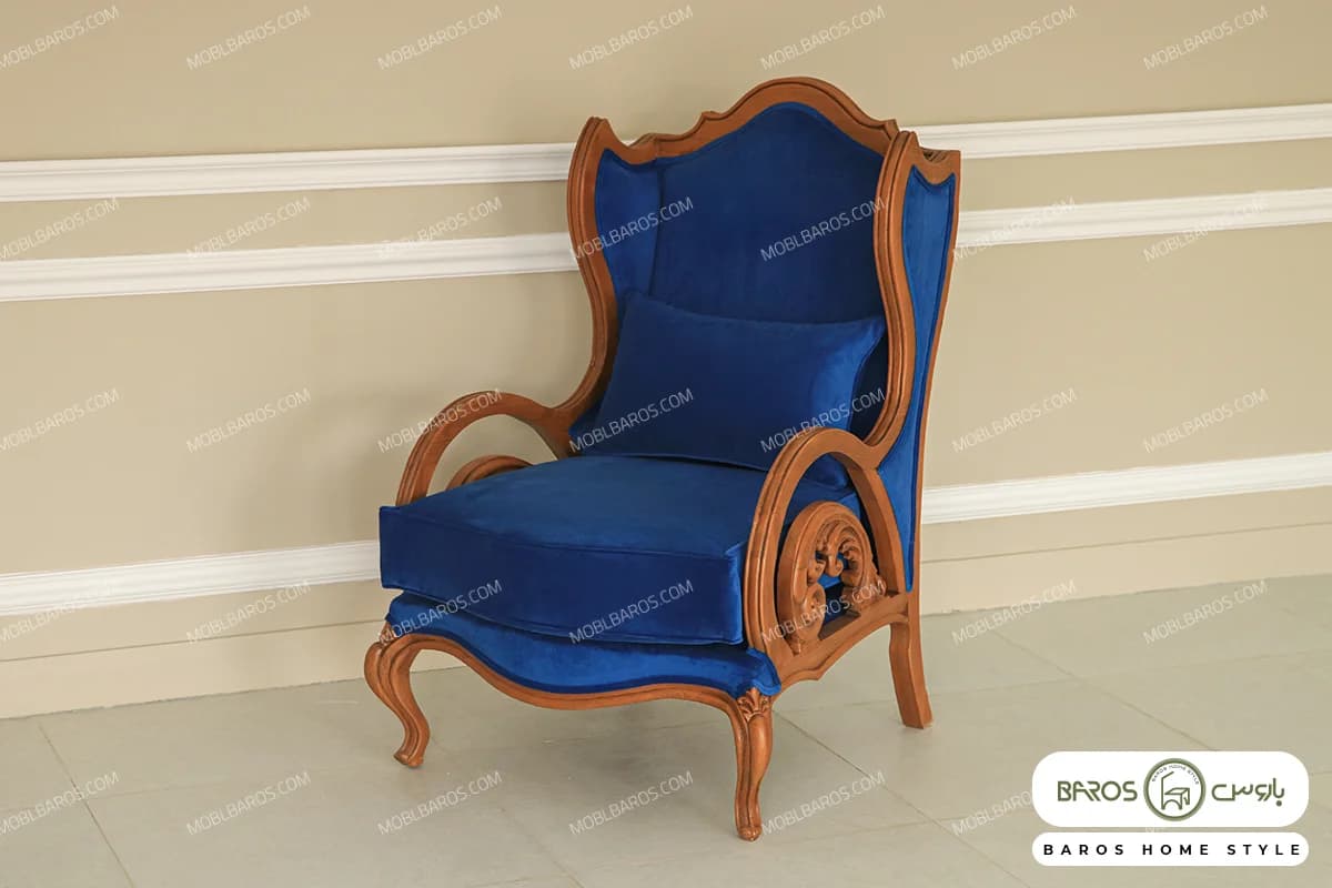 مبل کلاسیک ۷ نفره کینگ و رومینا کد ۴ — تصویر ۸