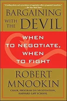 و دانلود نسخه کامل کتاب زبان اصلی Bargaining with the Devil: When to Negotiate, When to Fight | دانلود کتاب خارجی