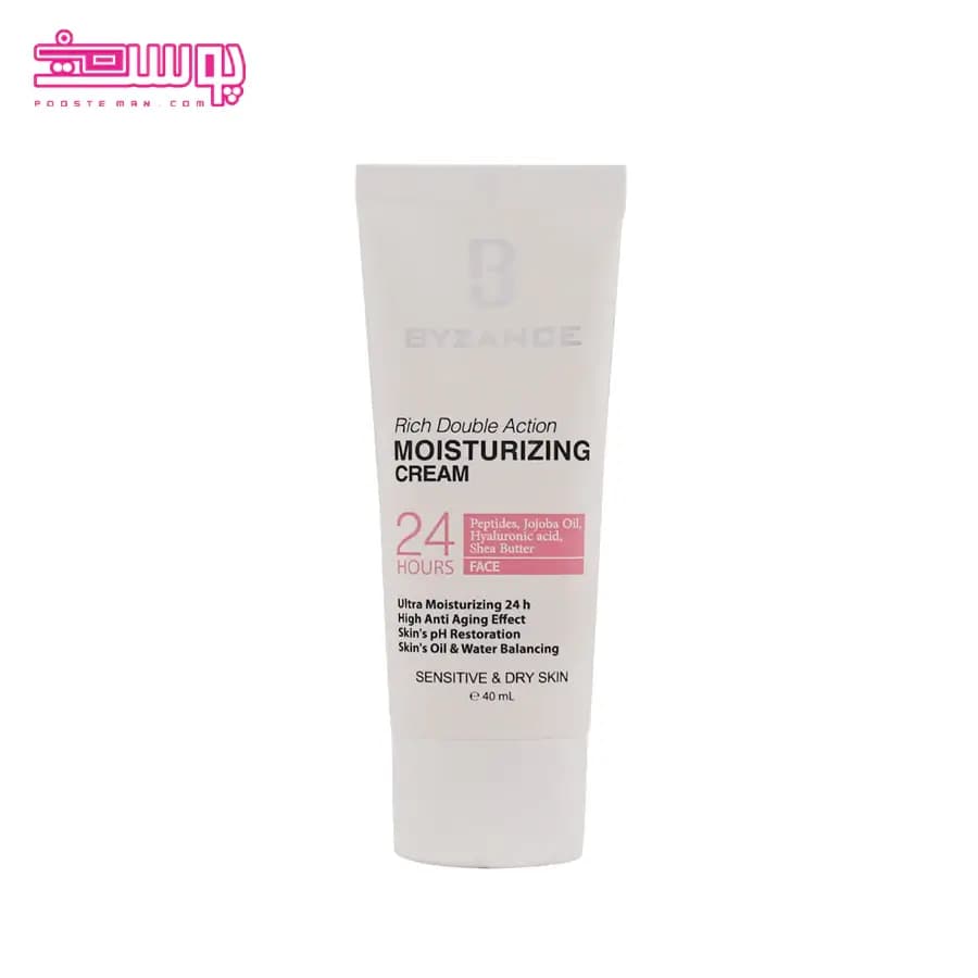 کرم آبرسان بیزانس مناسب پوست خشک حجم 40ml