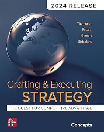 و دانلود نسخه کامل کتاب زبان اصلی Crafting and Executing Strategy: Concepts, 2024 Release | دانلود کتاب خارجی