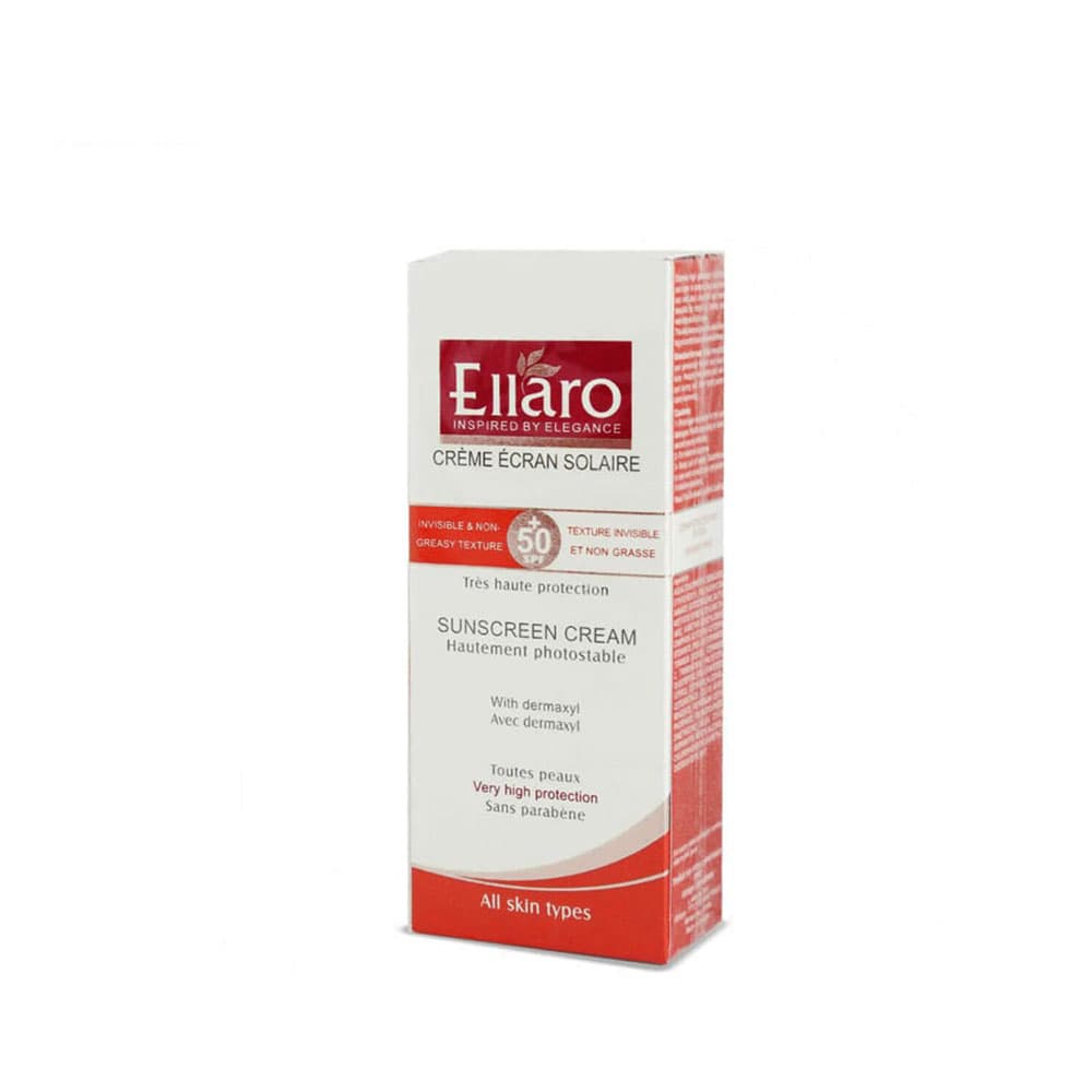 کرم ضد آفتاب SPF50 (بی رنگ) الارو