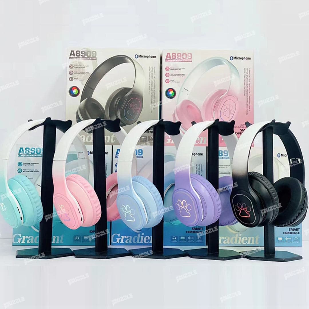 هدفون بی سیم مدل HEADPHONE A8909 — تصویر ۳