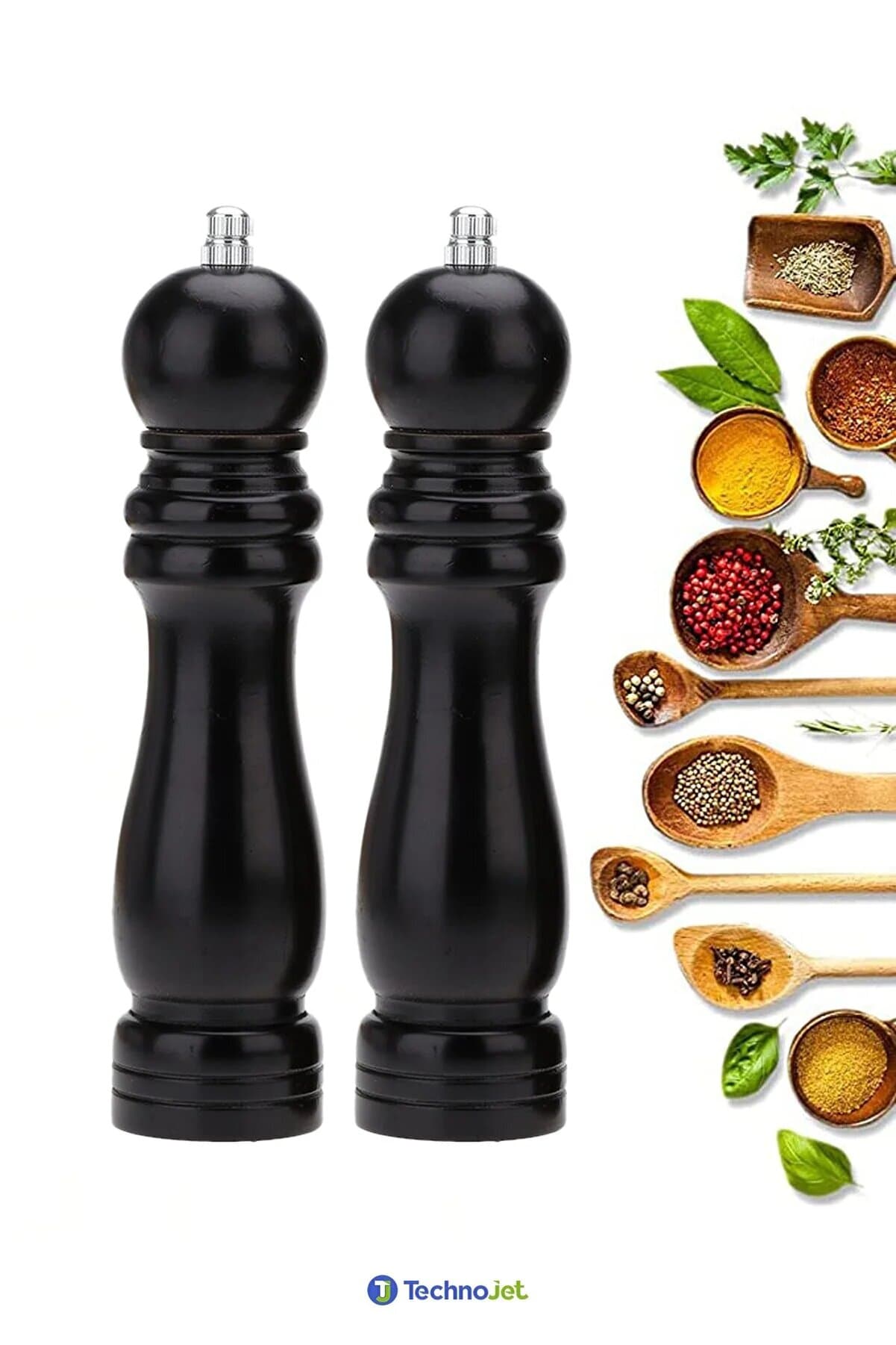 فلفل ساب و نمک پاش آسیاب فلزی توهانا THN — تصویر ۴